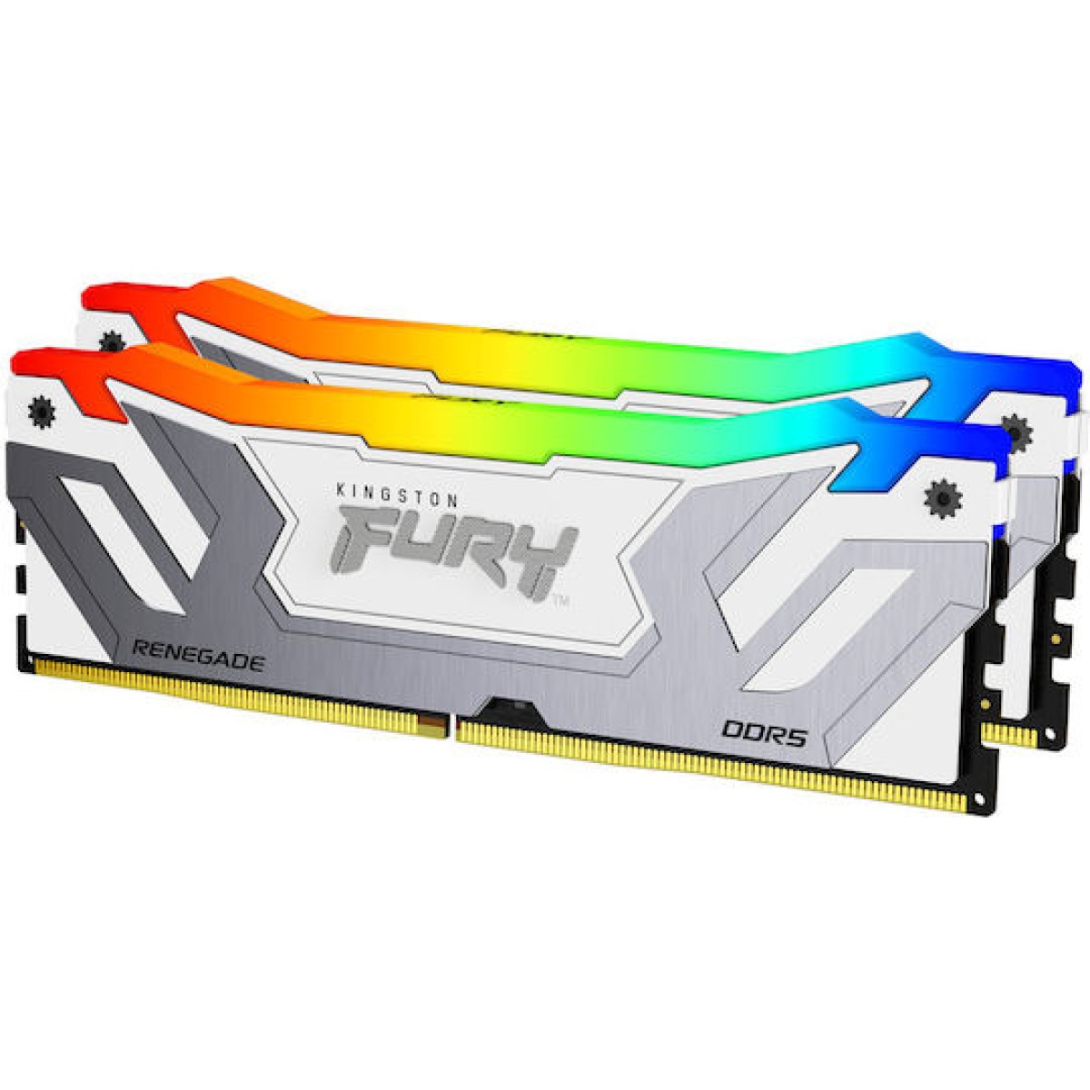 Kingston Fury Renegade RGB DDR5 48GB RAM με 2x24GB Modules και Ταχύτητα 8400 για Desktop