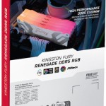Kingston Fury Renegade RGB DDR5 με Module 1x24GB και Ταχύτητα 8400 για Desktop