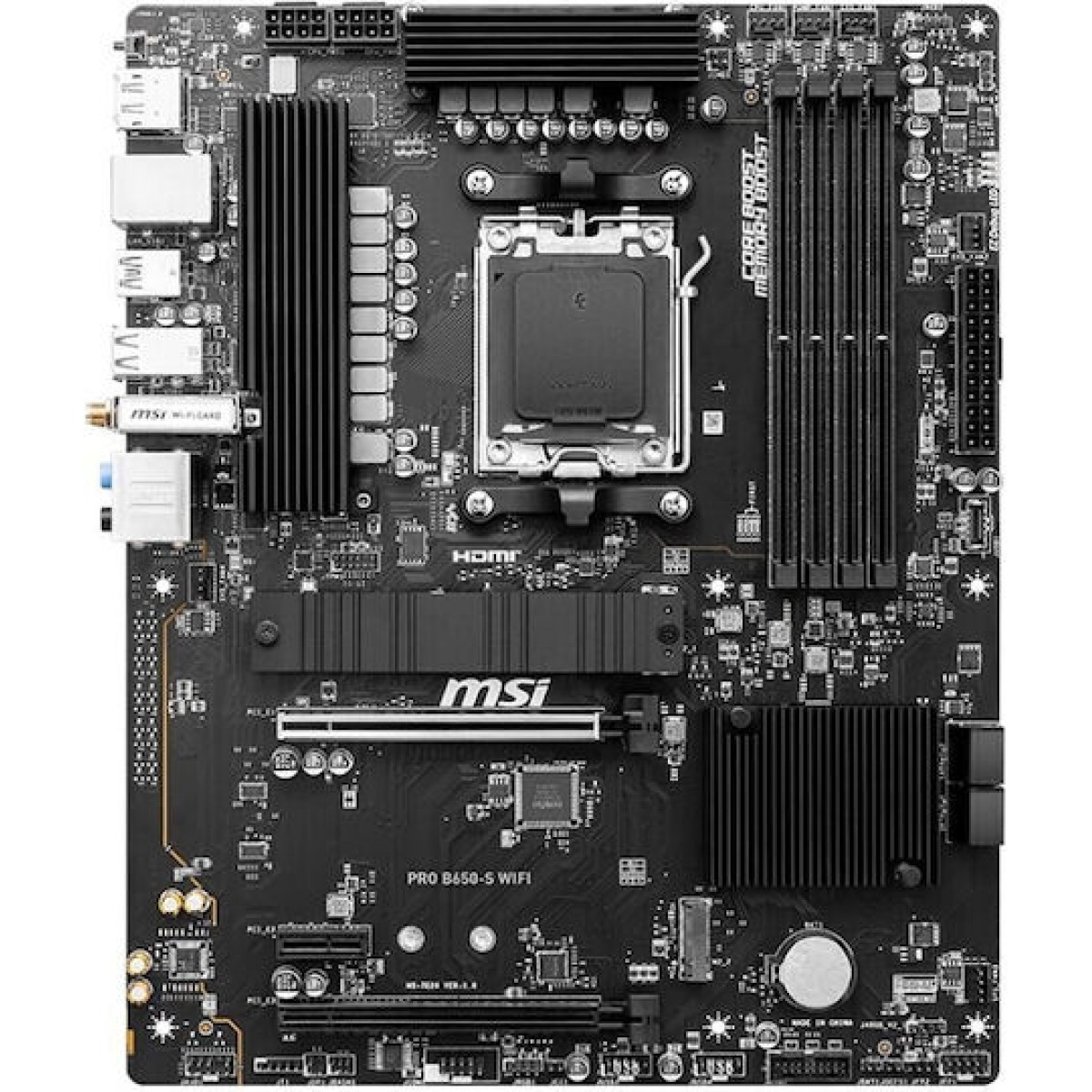 MSI Pro B650-S WIFI Motherboard ATX με AMD AM5 Socket 7E26-003R