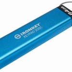 Kingston IronKey Keypad 200C 64GB USB 3.2 Stick με σύνδεση USB-C Μπλε