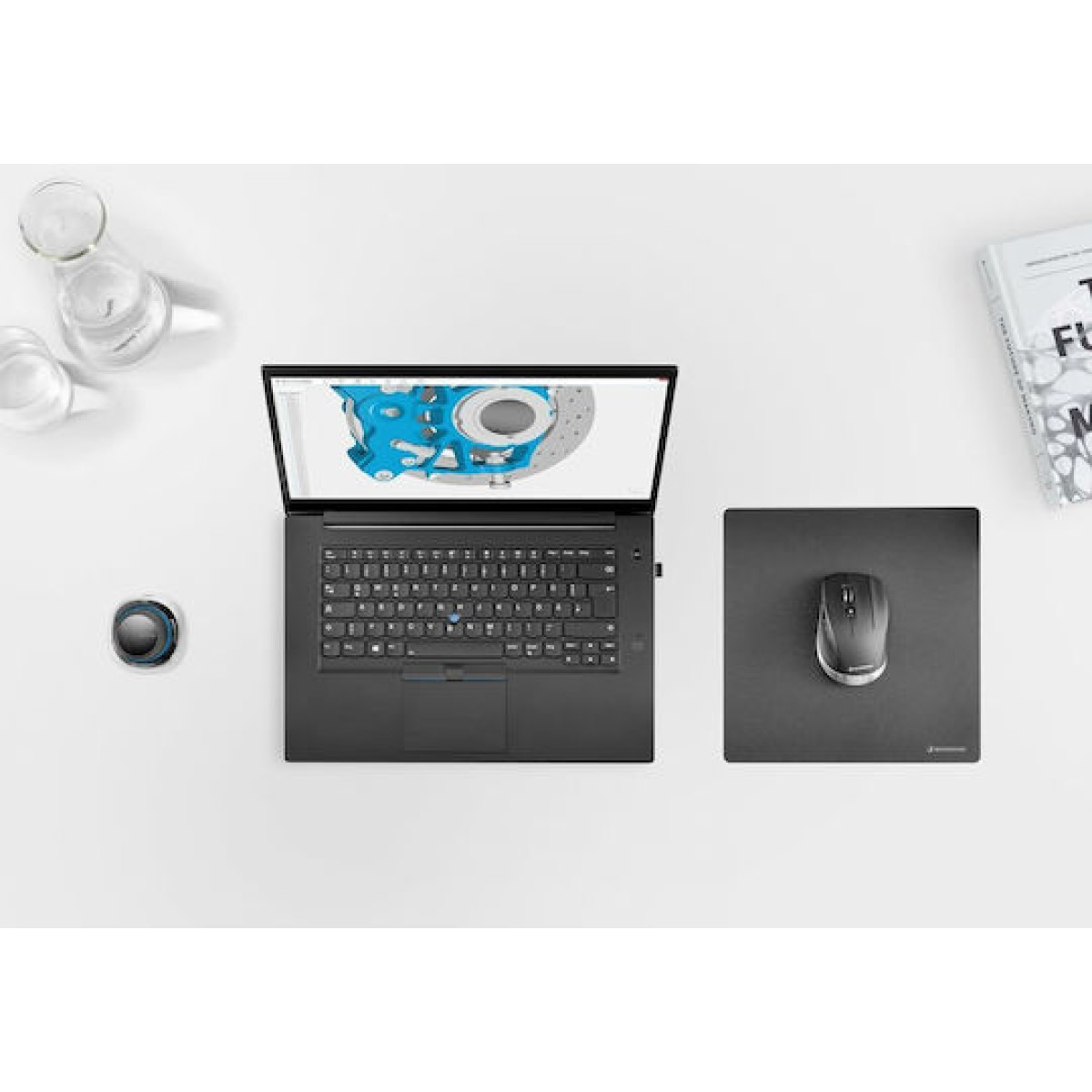 3Dconnexion SpaceMouse Ασύρματο Εργονομικό Ποντίκι Μαύρο