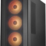 Chieftec Hunter 3 Gaming Midi Tower Κουτί Υπολογιστή με Πλαϊνό Παράθυρο και ARGB Φωτισμό Μαύρο