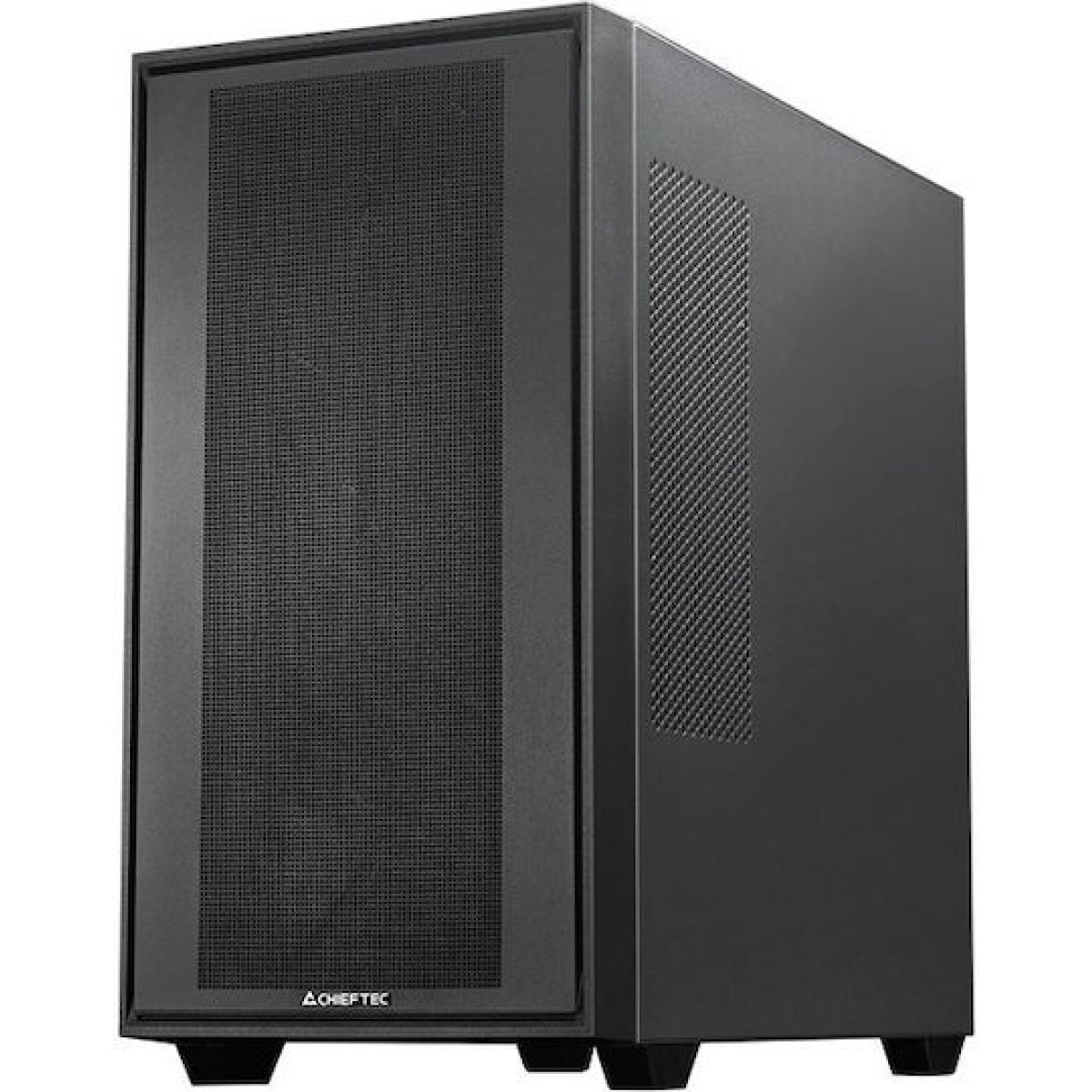 Chieftec Hunter Gaming Midi Tower Κουτί Υπολογιστή με Πλαϊνό Παράθυρο Μαύρο