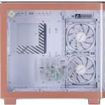 Montech King 95 Pro Midi Tower Κουτί Υπολογιστή με Πλαϊνό Παράθυρο Ροζ