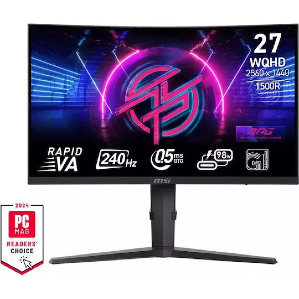 MSI MPG 275CQRXFDE VA HDR Curved Gaming Monitor 27