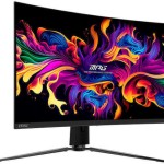 MSI MPG 321CURXDE QD-OLED HDR Curved Gaming Monitor 31.5