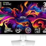 MSI MPG 321URXWDE QD-OLED HDR Monitor 31.5