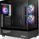 Thermaltake View 270 Plus TG ARGB Midi Tower Κουτί Υπολογιστή με Πλαϊνό Παράθυρο Black