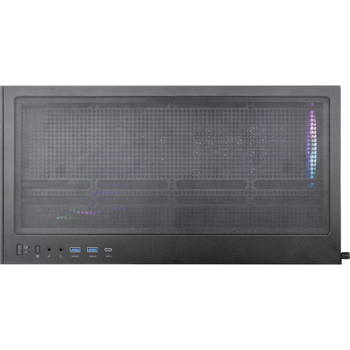 Thermaltake View 270 Plus TG ARGB Midi Tower Κουτί Υπολογιστή με Πλαϊνό Παράθυρο Black