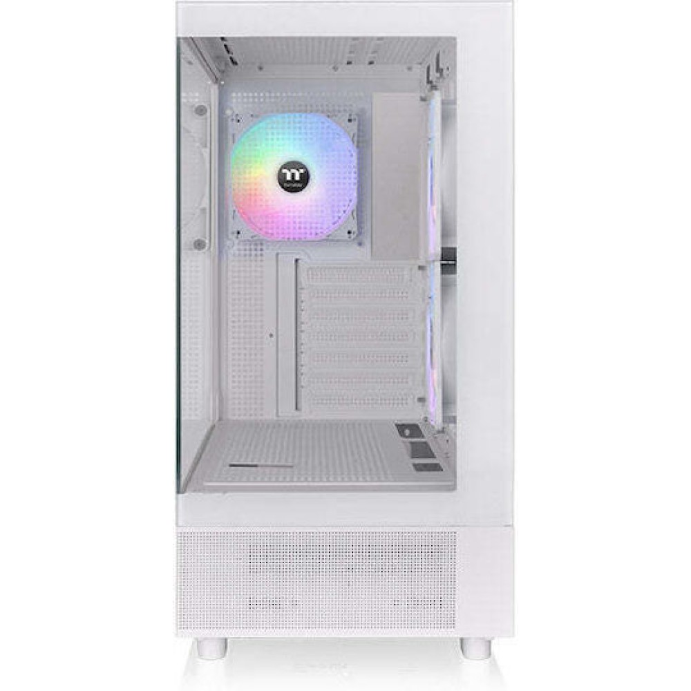 Thermaltake View 270 Plus TG ARGB Midi Tower Κουτί Υπολογιστή με Πλαϊνό Παράθυρο Snow