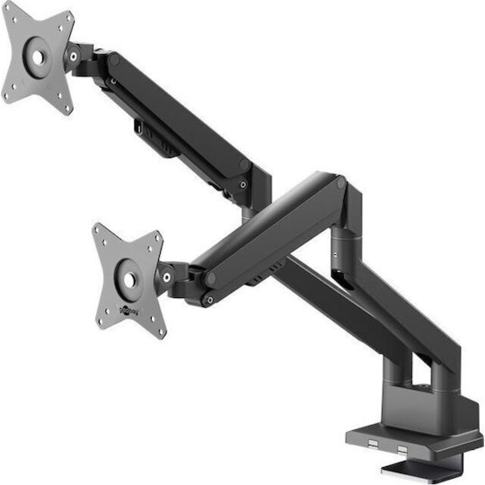 Goobay Βάση Γραφείου για 2 Οθόνες έως 32