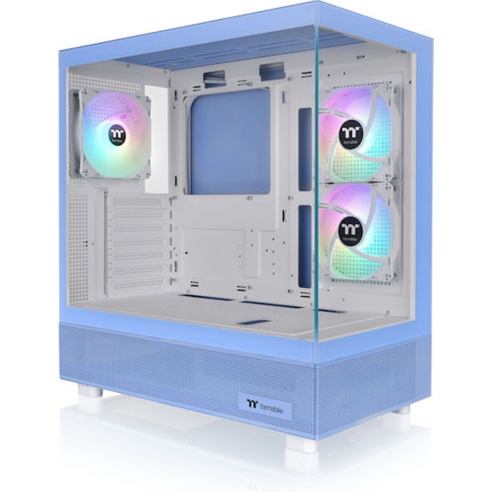 Thermaltake View 270 Plus TG ARGB Midi Tower Κουτί Υπολογιστή με Πλαϊνό Παράθυρο Hydrangea Blue