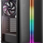 Be Quiet Pure Base 501 DX Gaming Midi Tower Κουτί Υπολογιστή με Πλαϊνό Παράθυρο και RGB Φωτισμό Μαύρο