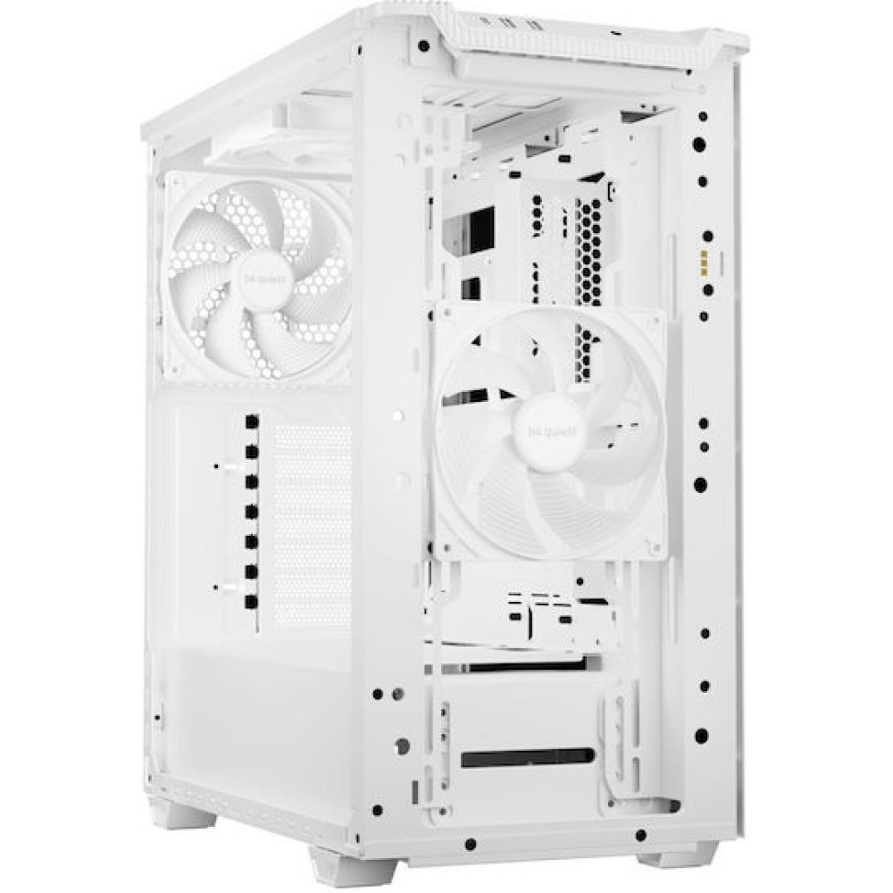 Be Quiet Pure Base 501 DX Gaming Midi Tower Κουτί Υπολογιστή με Πλαϊνό Παράθυρο και RGB Φωτισμό Λευκό