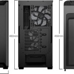 Be Quiet Pure Base 501 LX Gaming Midi Tower Κουτί Υπολογιστή με Πλαϊνό Παράθυρο και RGB Φωτισμό Μαύρο