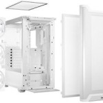Be Quiet Pure Base 501 LX Gaming Midi Tower Κουτί Υπολογιστή με Πλαϊνό Παράθυρο και RGB Φωτισμό Λευκό