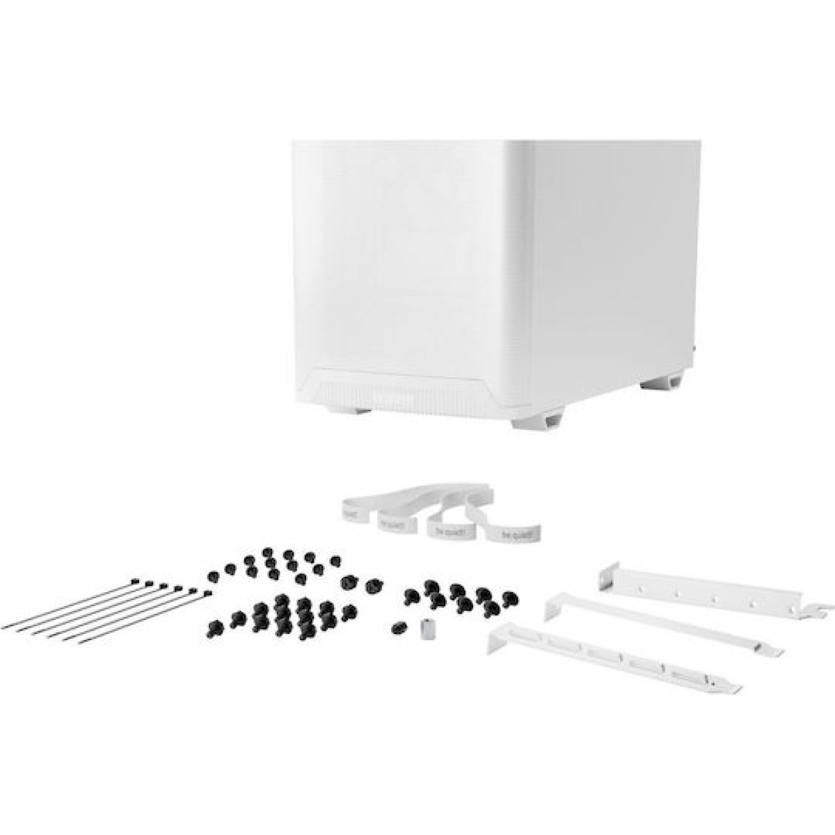 Be Quiet Pure Base 501 LX Gaming Midi Tower Κουτί Υπολογιστή με Πλαϊνό Παράθυρο και RGB Φωτισμό Λευκό