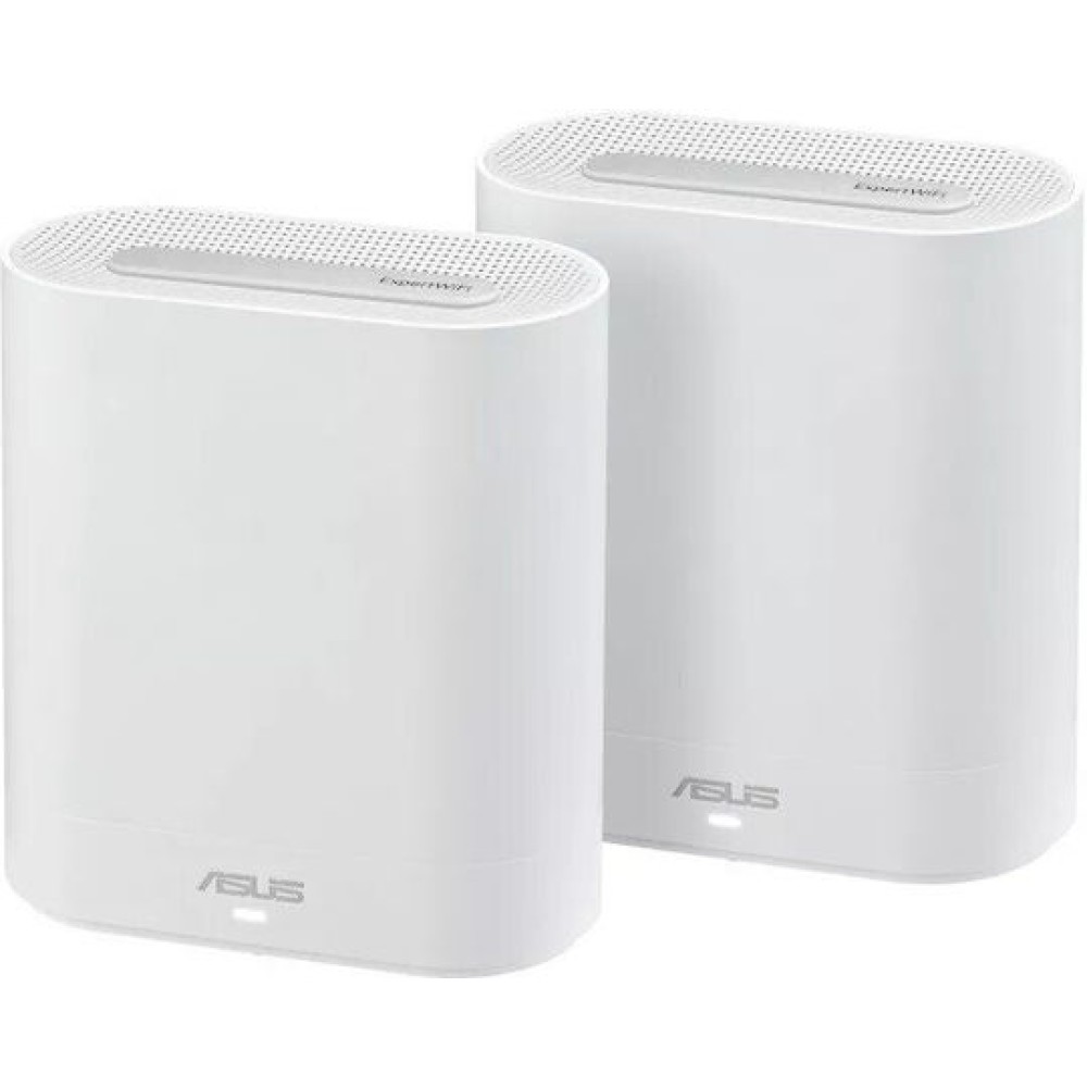 Asus ExpertWiFi EBM68 WiFi Mesh Network Access Point Wi‑Fi 6 Tri Band (2.4 & 5 & 6GHz) σε Διπλό Kit