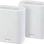 Asus ExpertWiFi EBM68 WiFi Mesh Network Access Point Wi‑Fi 6 Tri Band (2.4 & 5 & 6GHz) σε Διπλό Kit