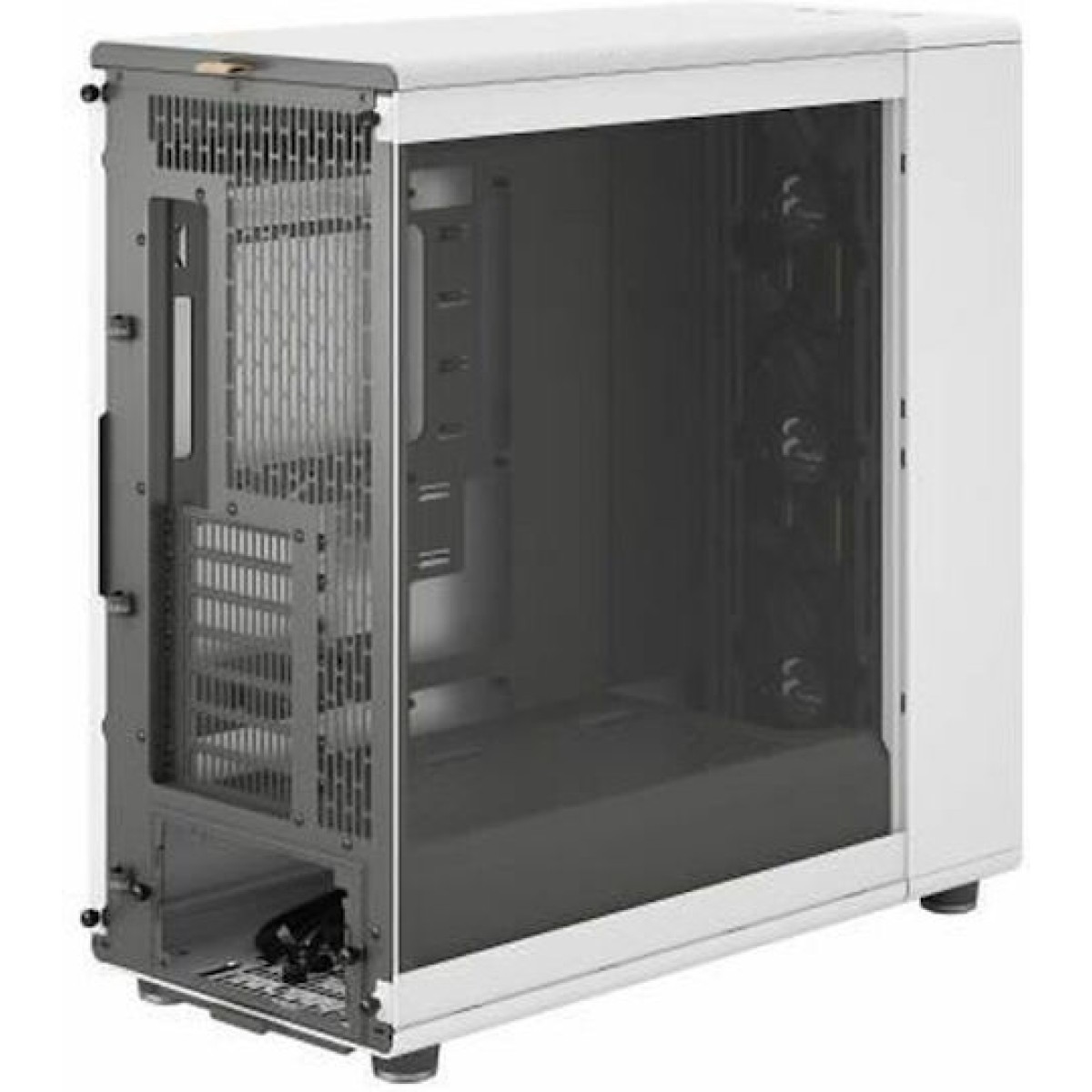 Fractal Design North XL RC Gaming Midi Tower Κουτί Υπολογιστή με Πλαϊνό Παράθυρο Chalk White
