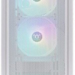Thermaltake Versa H16 TG ARGB Gaming Micro Tower Κουτί Υπολογιστή με Πλαϊνό Παράθυρο Snow