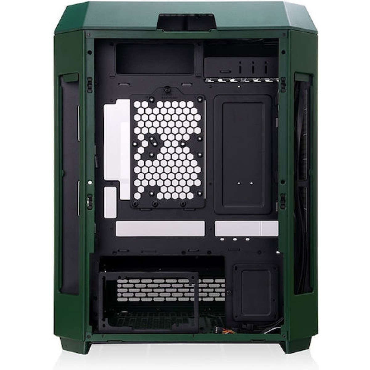 Thermaltake The Tower 600 Gaming Midi Tower Κουτί Υπολογιστή με Πλαϊνό Παράθυρο Racing Green