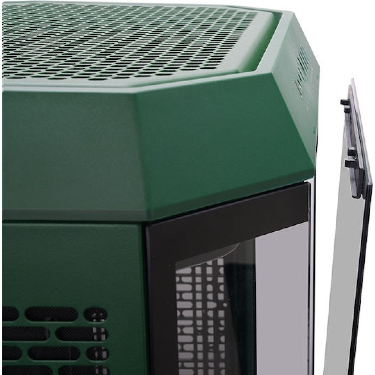 Thermaltake The Tower 600 Gaming Midi Tower Κουτί Υπολογιστή με Πλαϊνό Παράθυρο Racing Green