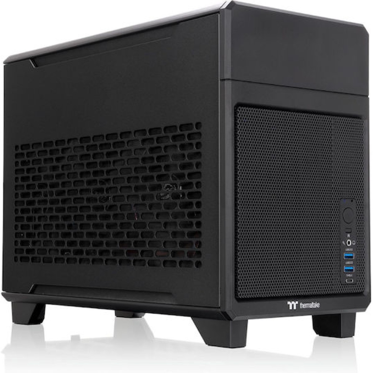 Thermaltake TR100 Mini Tower Κουτί Υπολογιστή Μαύρο