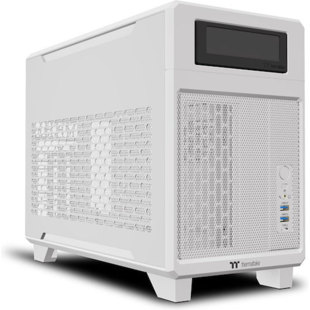 Thermaltake TR100 Mini Tower Κουτί Υπολογιστή Λευκό