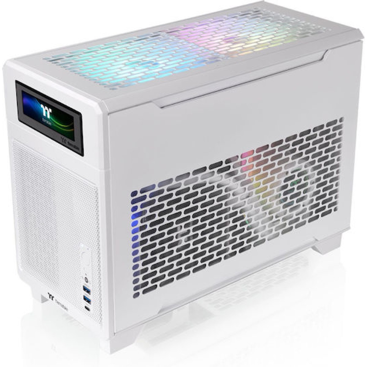 Thermaltake TR100 Mini Tower Κουτί Υπολογιστή Λευκό