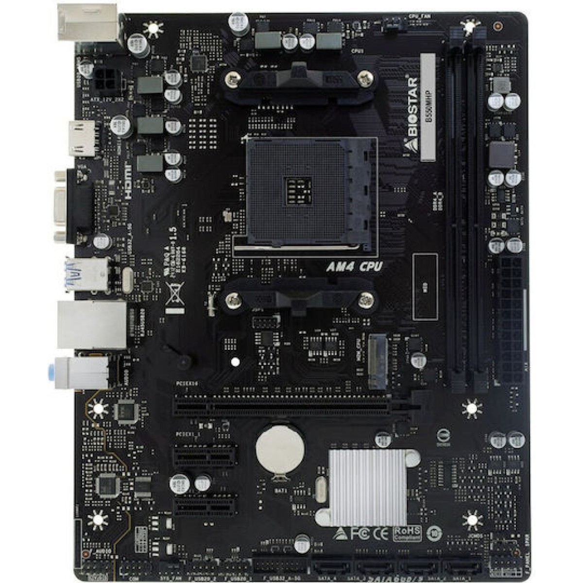 Biostar B550MHP Motherboard Micro ATX με AMD AM4 Socket