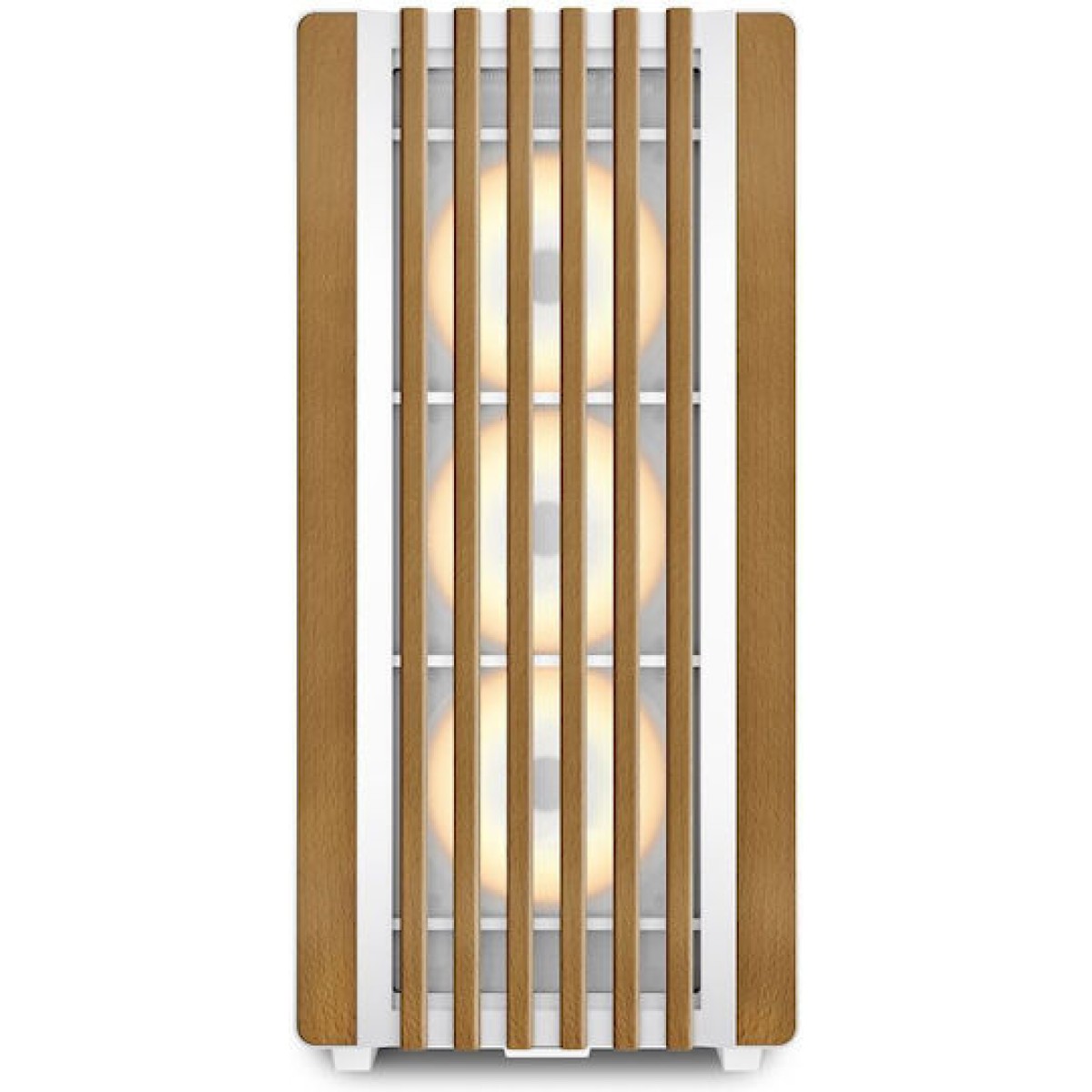 Sharkoon Rebel C70G RGB Gaming Midi Tower Κουτί Υπολογιστή Λευκό