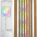 Sharkoon Rebel C70G RGB Gaming Midi Tower Κουτί Υπολογιστή Λευκό