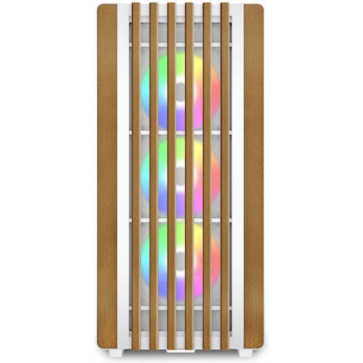 Sharkoon Rebel C70G RGB Gaming Midi Tower Κουτί Υπολογιστή Λευκό