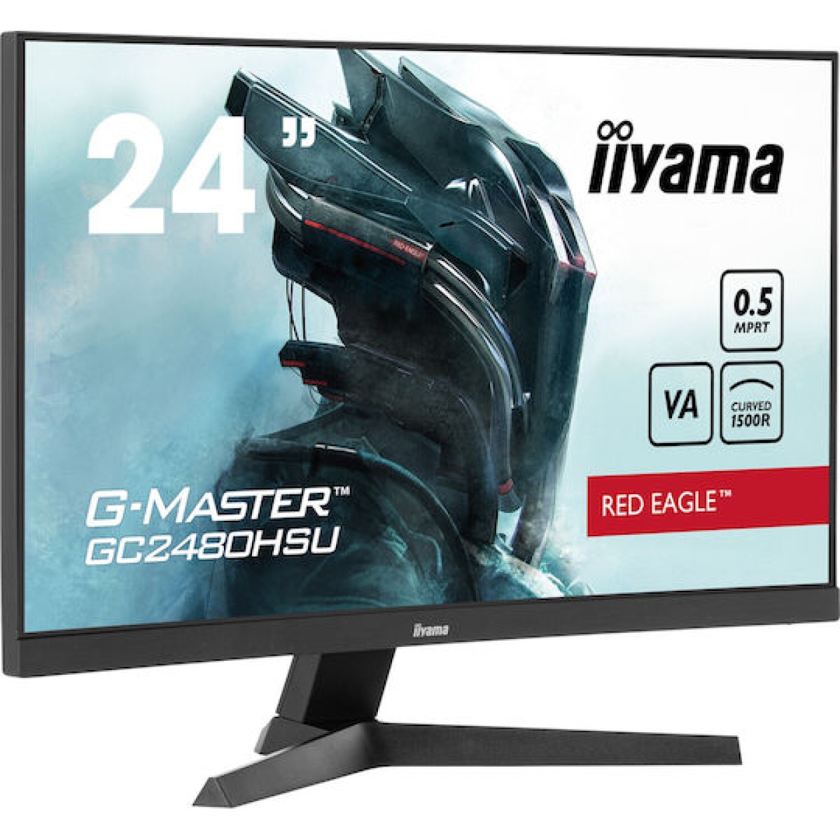 Iiyama G-MASTER GC2480HSU-B1 VA Curved Monitor 23.6