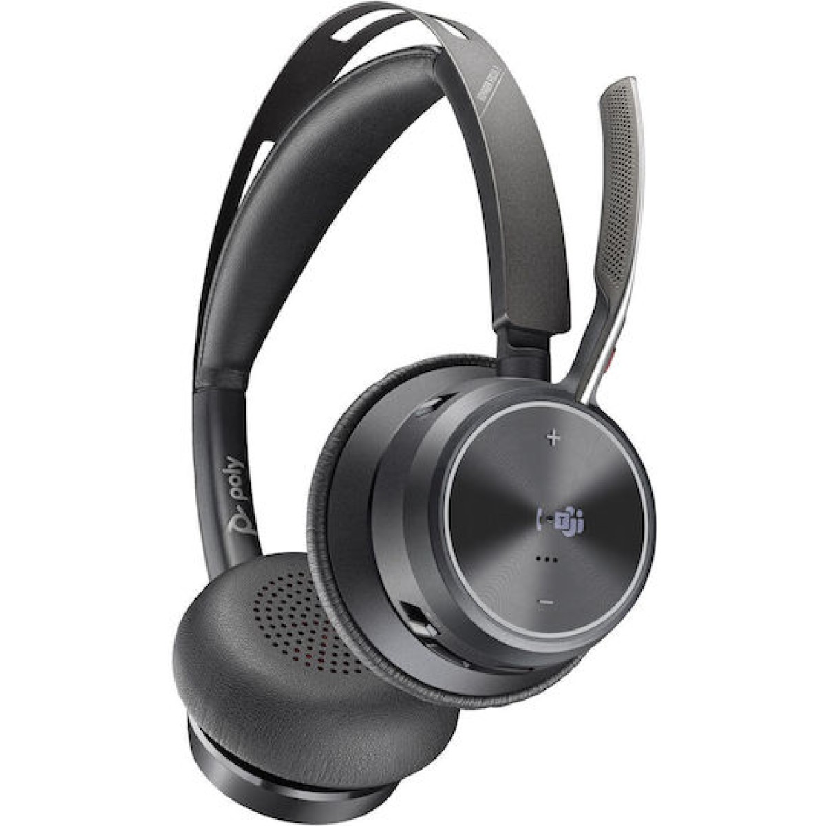 HP Voyager Focus 2 Microsoft Teams Ασύρματα On Ear Multimedia Ακουστικά με μικρόφωνο και σύνδεση USB-C