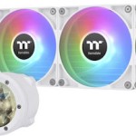 Thermaltake TH360 V2 Ultra (v2) Υδρόψυξη Επεξεργαστή Τριπλού Ανεμιστήρα 120mm για Socket AM4/AM5/1700/1200/115x με ARGB Φωτισμό Λευκή