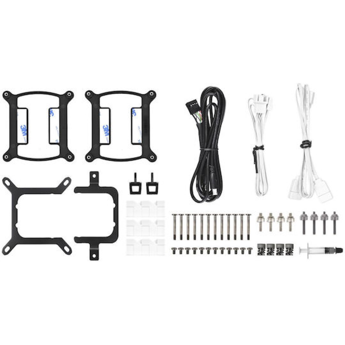 Thermaltake TH360 V2 Ultra (v2) Υδρόψυξη Επεξεργαστή Τριπλού Ανεμιστήρα 120mm για Socket AM4/AM5/1700/1200/115x με ARGB Φωτισμό Λευκή