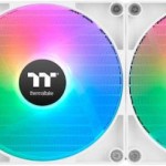 Thermaltake TH280 V2 Ultra Snow Edition (v2) Υδρόψυξη Επεξεργαστή Διπλού Ανεμιστήρα 140mm για Socket AM4/AM5/1700/1200/115x με ARGB Φωτισμό Λευκή