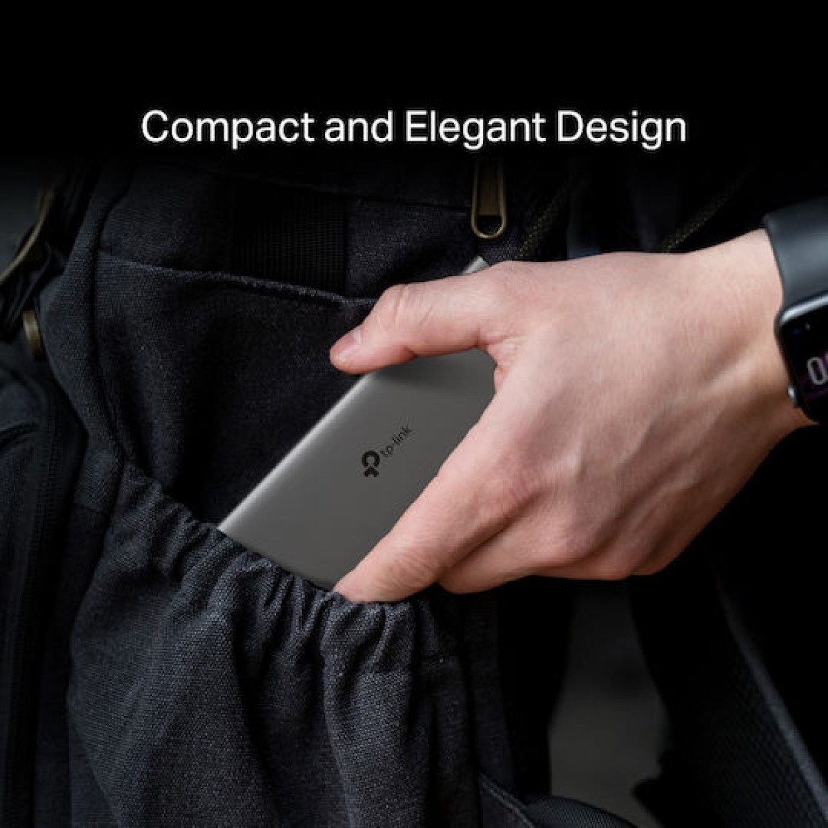 TP-LINK USB-C Docking Station με HDMI 4K PD Ethernet Γκρι (UH9120C)