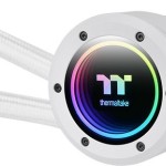 Thermaltake TH120 V2 (v2) Υδρόψυξη Επεξεργαστή Μονού Ανεμιστήρα 120mm για Socket 1200 με ARGB Φωτισμό Λευκή