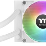 Thermaltake TH120 V2 (v2) Υδρόψυξη Επεξεργαστή Μονού Ανεμιστήρα 120mm για Socket 1200 με ARGB Φωτισμό Λευκή