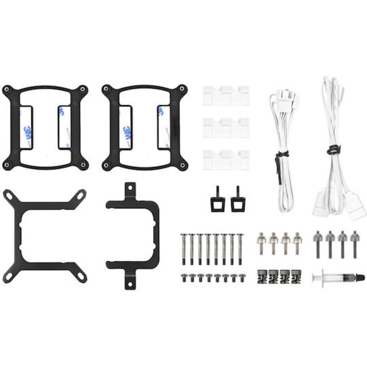 Thermaltake TH240 V2 ARGB Sync (v2) Υδρόψυξη Επεξεργαστή Διπλού Ανεμιστήρα 120mm για Socket 1200 Λευκή