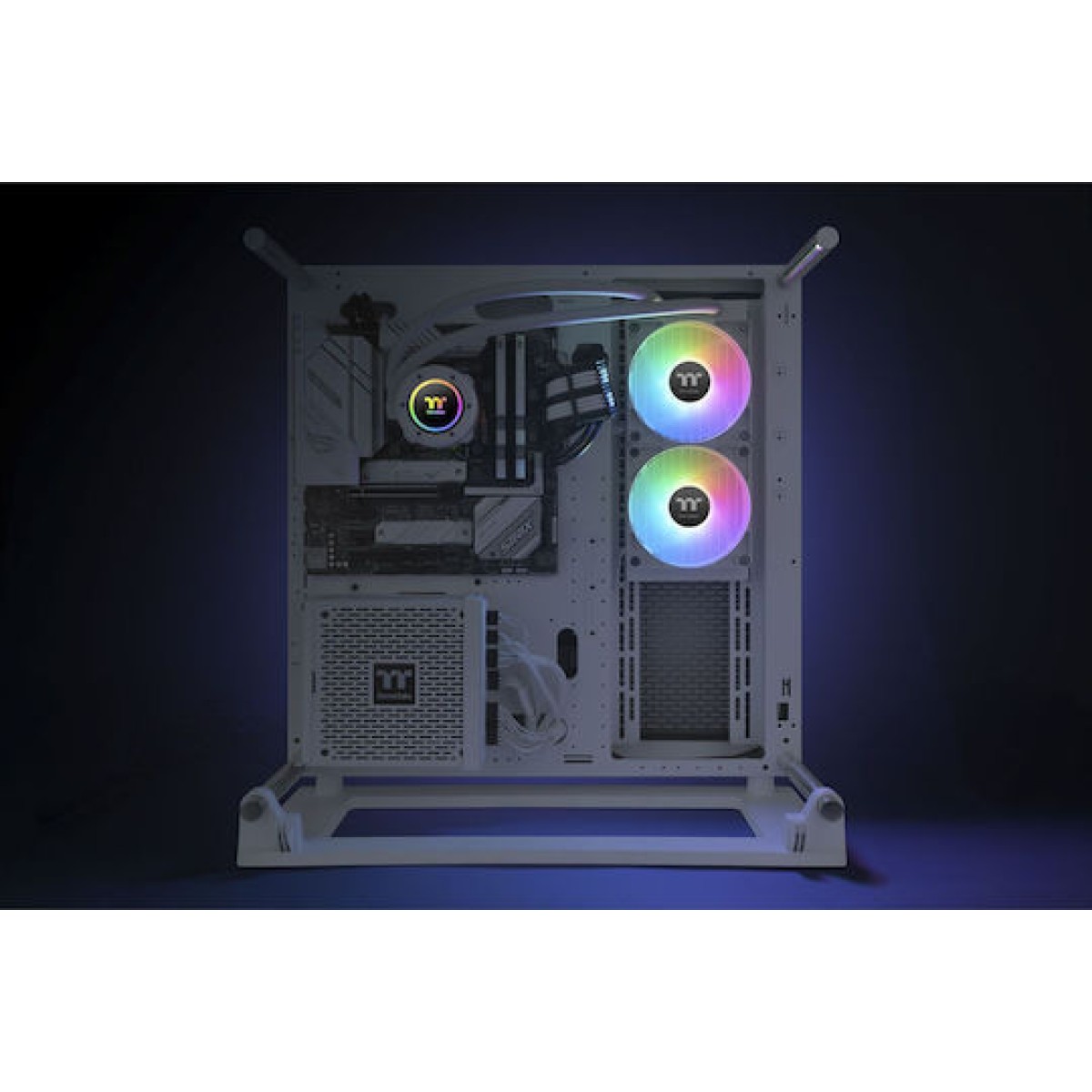 Thermaltake TH240 V2 ARGB Sync (v2) Υδρόψυξη Επεξεργαστή Διπλού Ανεμιστήρα 120mm για Socket 1200 Λευκή