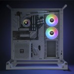 Thermaltake TH240 V2 ARGB Sync (v2) Υδρόψυξη Επεξεργαστή Διπλού Ανεμιστήρα 120mm για Socket 1200 Λευκή