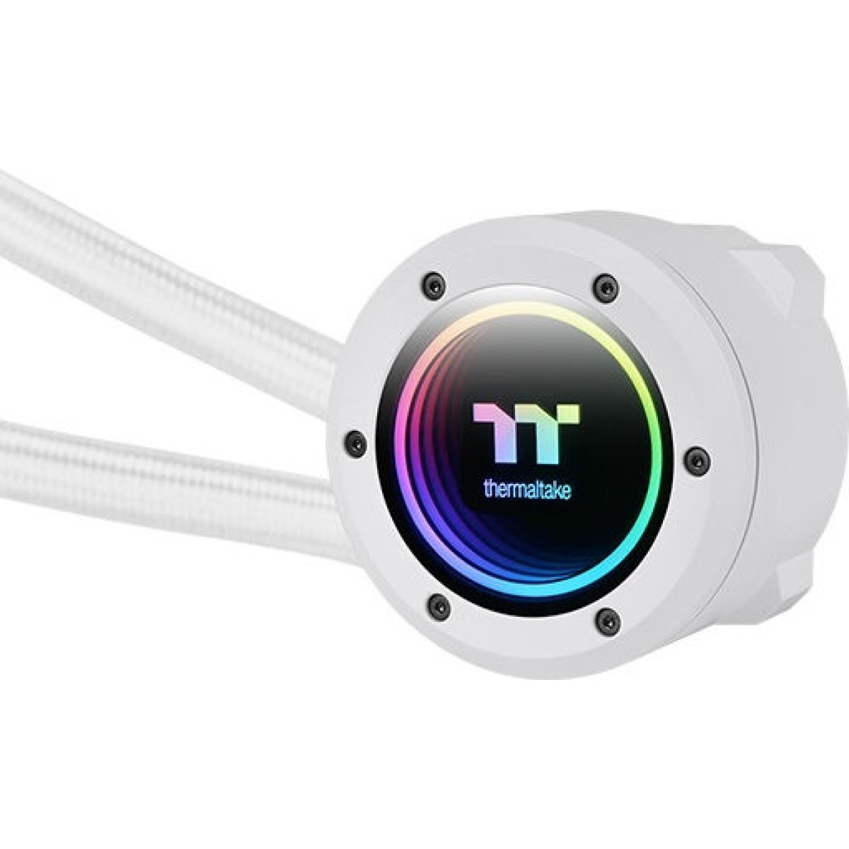Thermaltake TH280 V2 ARGB (v2) Υδρόψυξη Επεξεργαστή Διπλού Ανεμιστήρα 140mm για Socket AM4/AM5/1700/1200/115x Λευκή