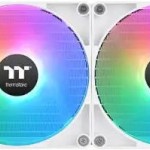 Thermaltake TH280 V2 ARGB (v2) Υδρόψυξη Επεξεργαστή Διπλού Ανεμιστήρα 140mm για Socket AM4/AM5/1700/1200/115x Λευκή