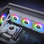 Thermaltake TH360 V2 ARGB Sync (v2) Υδρόψυξη Επεξεργαστή Τριπλού Ανεμιστήρα 120mm για Socket AM4/AM5/1200/115x Λευκή