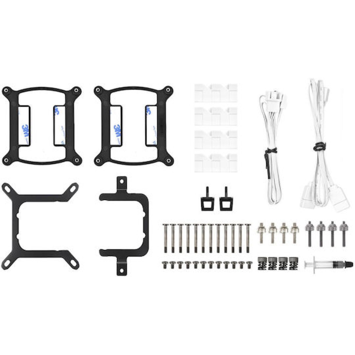 Thermaltake TH360 V2 ARGB Sync (v2) Υδρόψυξη Επεξεργαστή Τριπλού Ανεμιστήρα 120mm για Socket AM4/AM5/1200/115x Λευκή