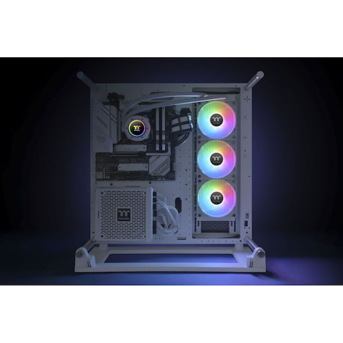 Thermaltake TH360 V2 ARGB Sync (v2) Υδρόψυξη Επεξεργαστή Τριπλού Ανεμιστήρα 120mm για Socket AM4/AM5/1200/115x Λευκή